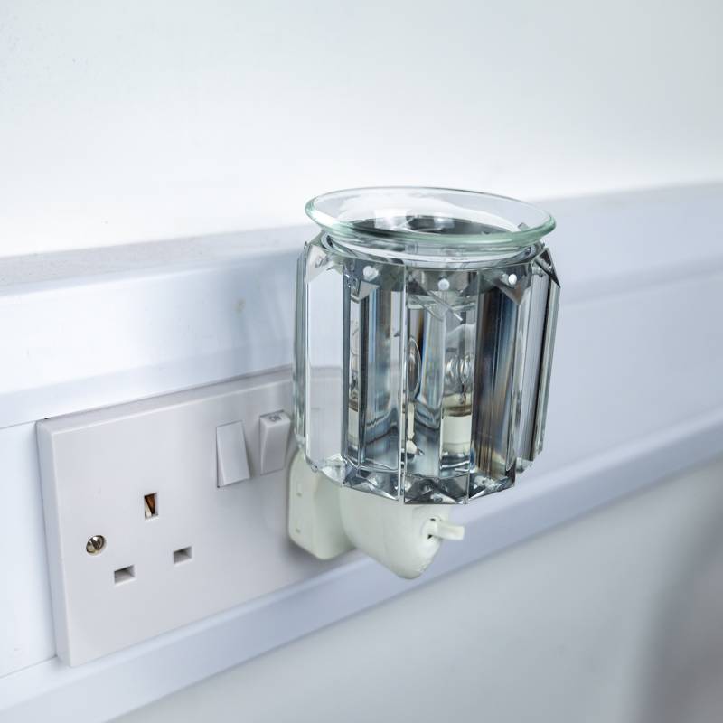 11965 Wax Warmer Straight Glass Plug-in Clear