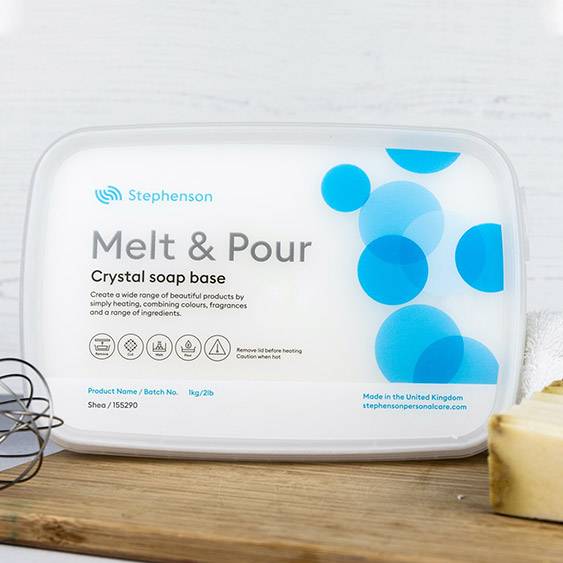 7122 Stephenson Shea Butter Melt & Pour Soap Base