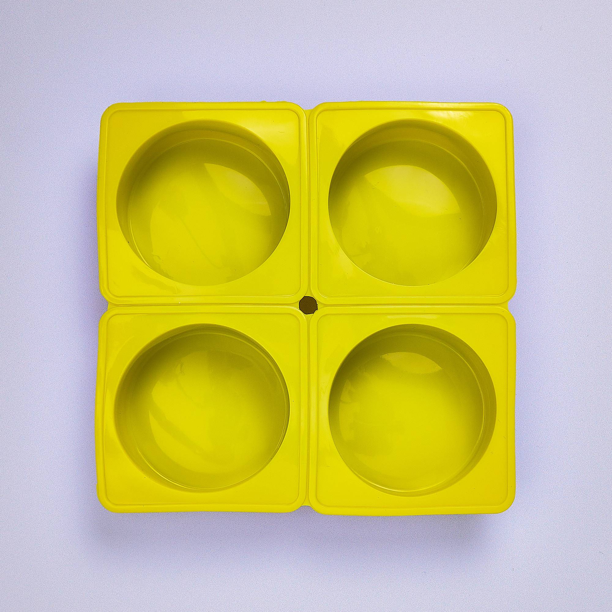 9127 Circle Mould, Silicone, Set of 4
