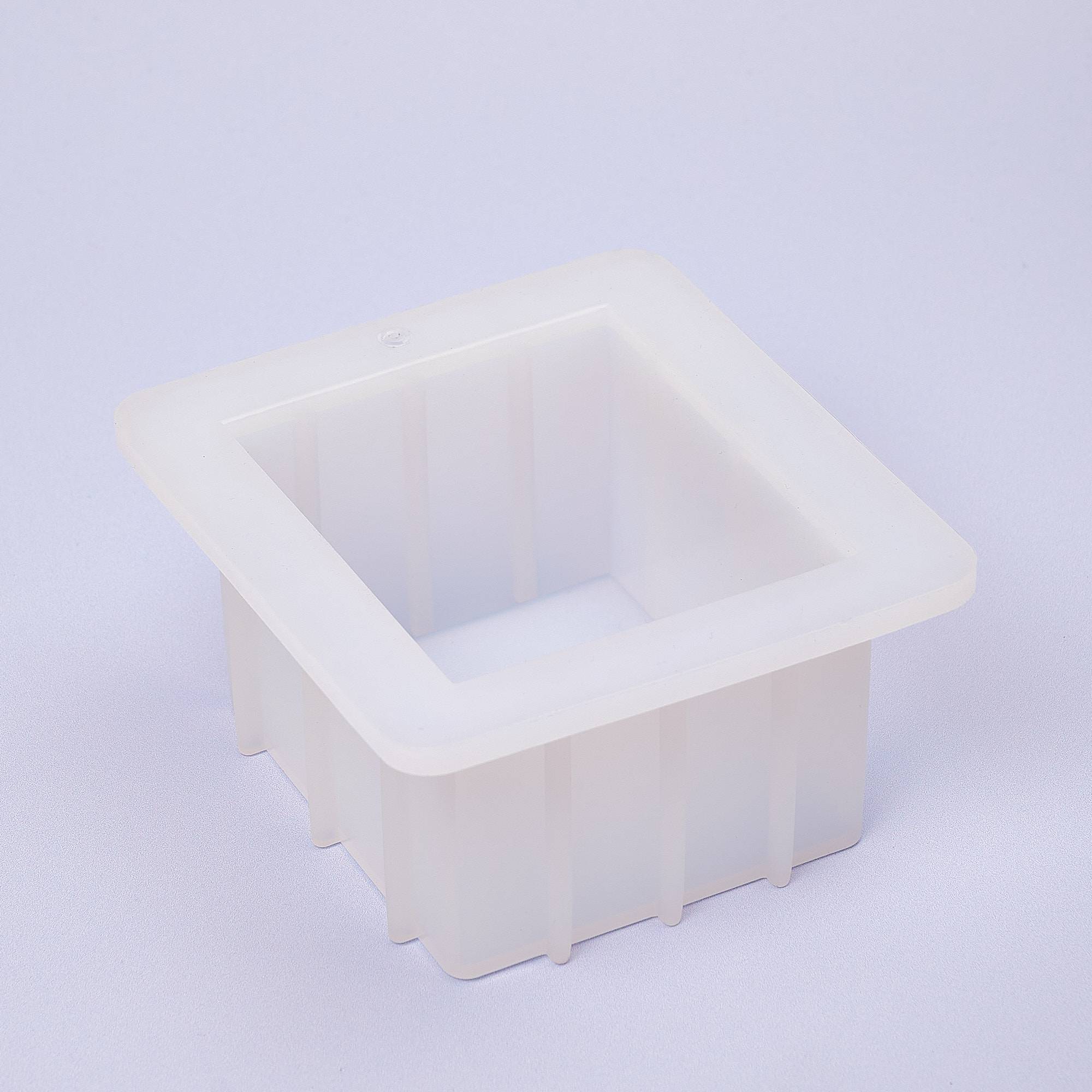 9144 Square Soap Mould, Silicone, Small