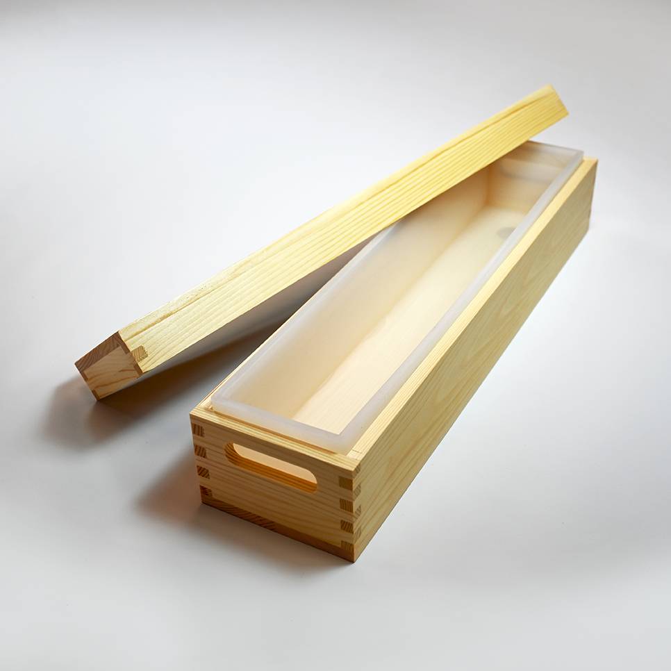 9355 Soap Mould with Silicone Lining, 2kg, Long