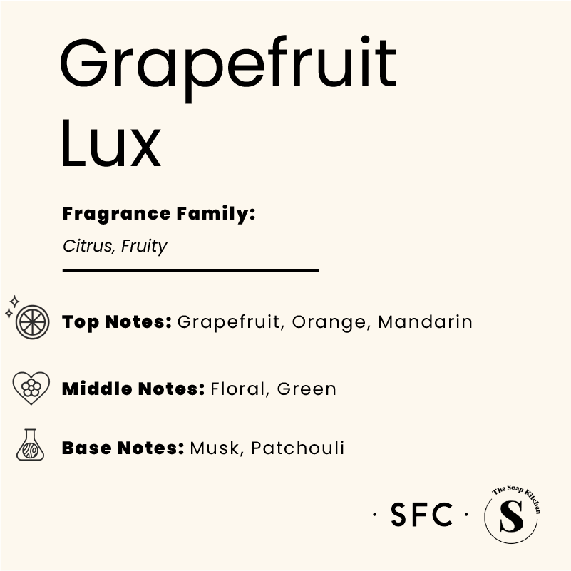 Grapefruit Lux Fragrance Oil Grapefruit Lux Fragrance Oil